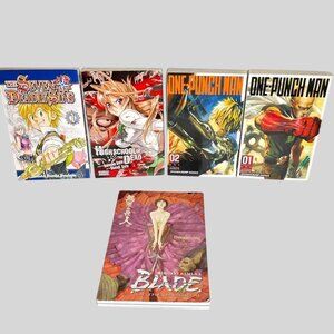 Shojen Manga Comics Lot of 5